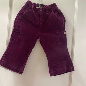 Baby Gap purple pants - 12- 18 Months